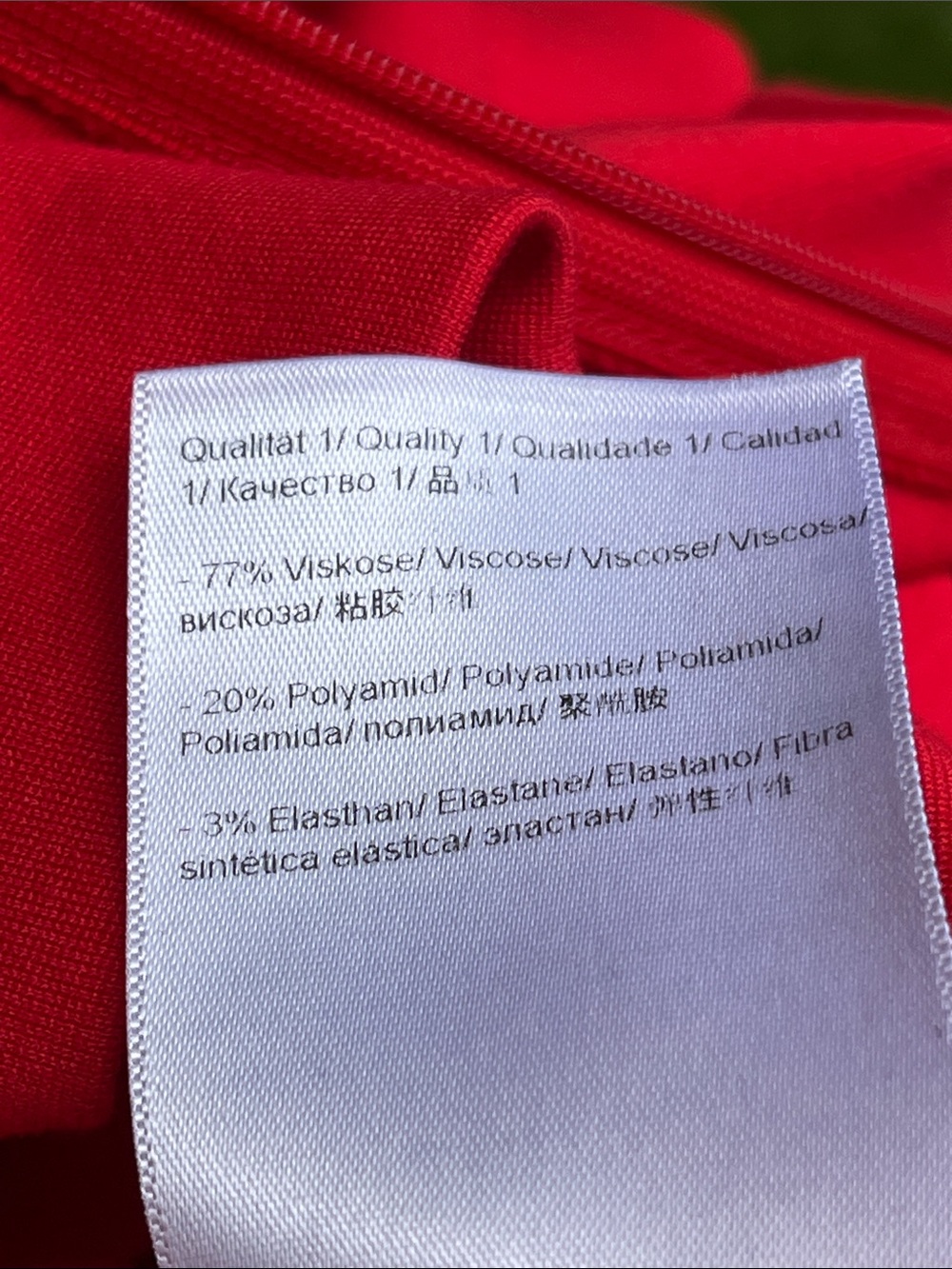 Escada Vibrant Red Tailored Dress - Picture 6 of 7
